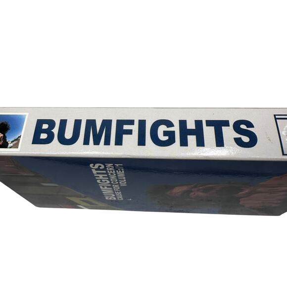 Vintage 2001 Bumfights Cause For Concern Volume 1 VHS OOP Rare Out of Print - Picture 3 of 5